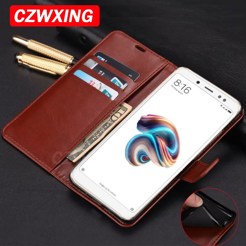 Flip Case Redmi Note 5 wallet Leather Back Cover Phone Case redmi note 5 Redmi Note5 Casing