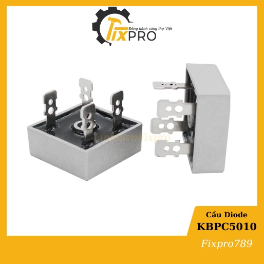 Cầu diode KBPC5010 (50A-1000V)  mới chính hãng SEP