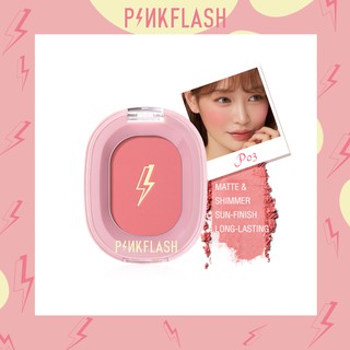 Phấn má hồng PinkFlash trang điểm tự nhiên 9 màu tùy chọn