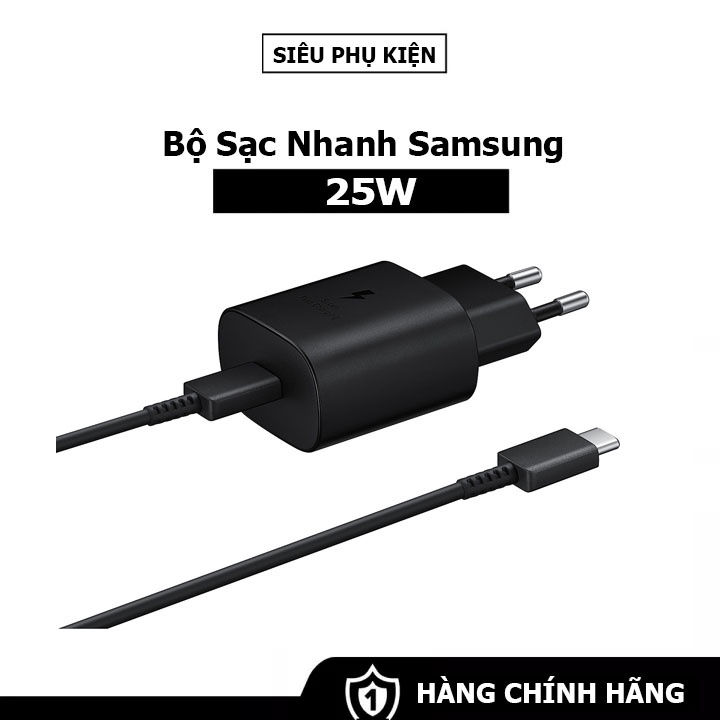 Bộ Sạc Nhanh Samsung 25W - Chính Hãng