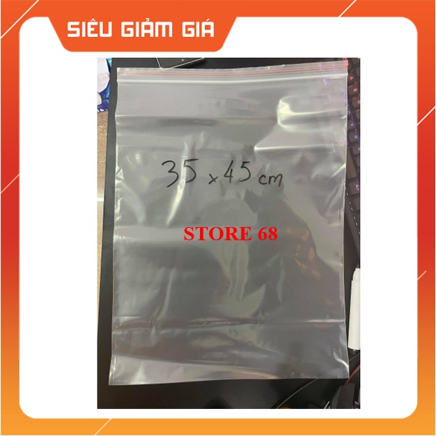 100g Túi zip nilong đựng thực phẩm tủ lạnh, gia vị bếp, thuốc tây, quận áo loại dày tốt - Ấn vào chọn Size