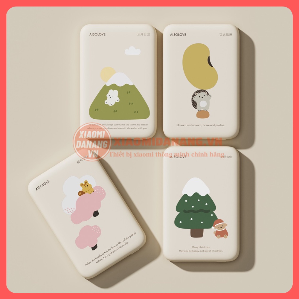 Sạc Dự Phòng Không Dây PD 20W SOLOVE W12 5000mAh,Sạc không dây từ tính Max 15W