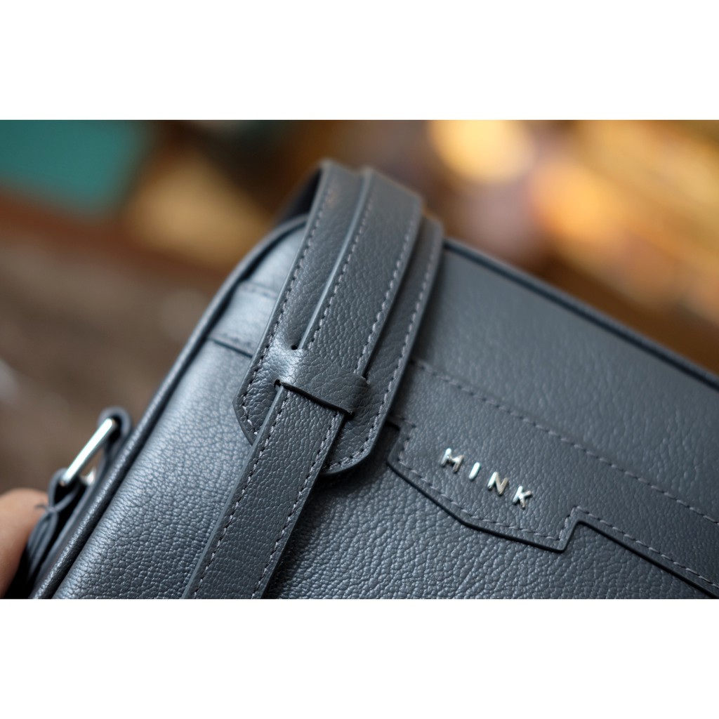 Túi đeo chéo nam bằng da bò thật- Amald: MY01-11