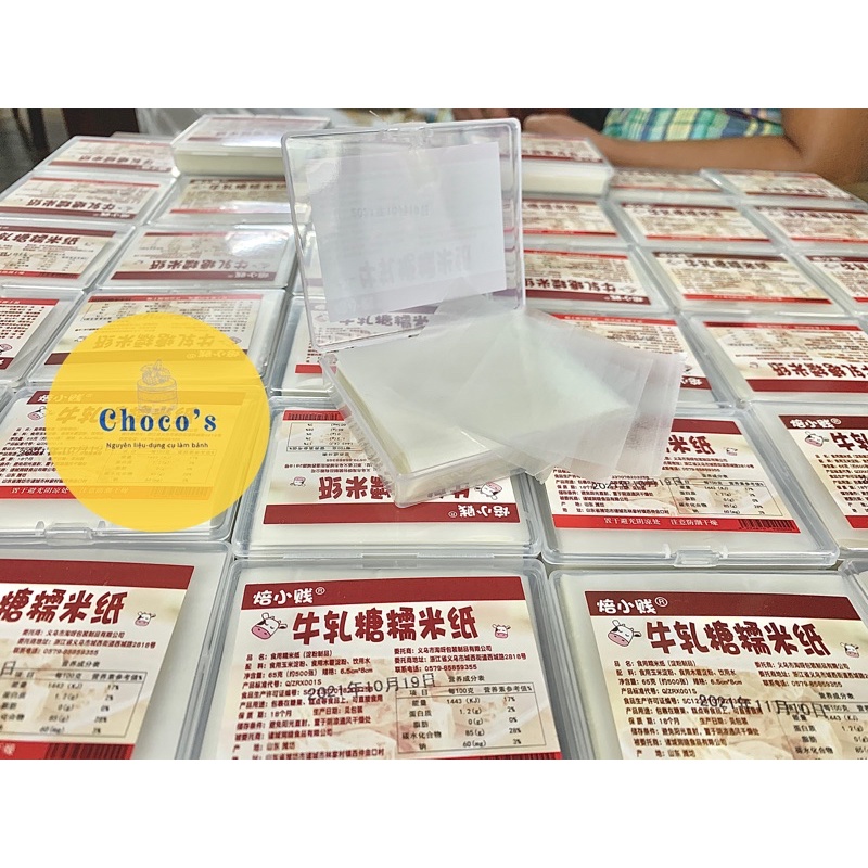 Giấy gạo gói kẹo