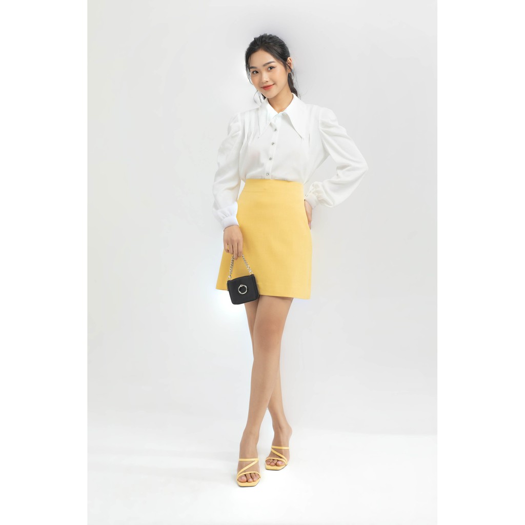 Chân váy 2 lớp chữ A thiết kế IVY moda MS 31B8618