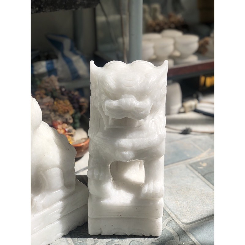 cặp lân thẳng 30 cm non nước