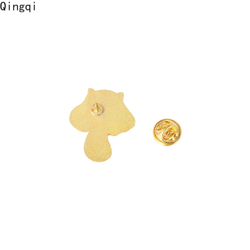 Ghim Cài Áo Miss Zoe Tráng Men Hình Mèo Hoạt Hình Dễ Thương