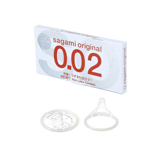 [ GIÁ SỈ ] - Bao cao su Sagami Original 0.02, siêu siêu mỏng chỉ 0.02 mm, truyền nhiệt nhanh, ôm khít