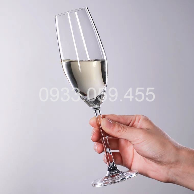 Ly Ruou Vang Sâm Panh wine glass, ly cốc uống ruou vang 165ML