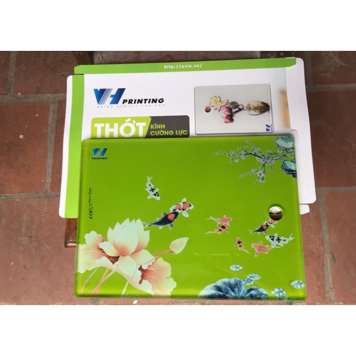 Thớt Kính Cường Lực 3D Vũ Hân Cao Cấp