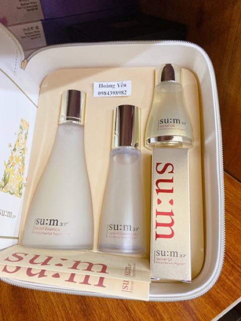 Set nước thần Su:m37 Secret Essence 150ml bản đặc biệt - date 2023