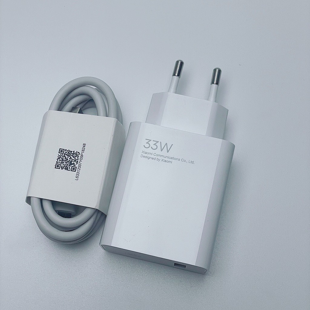 Bộ sạc nhanh xiaomi 33w, 67w chuẩn zin CH, cốc sạc nhanh hiển thị turbo charging Qstore, Cáp sạc usb to typec