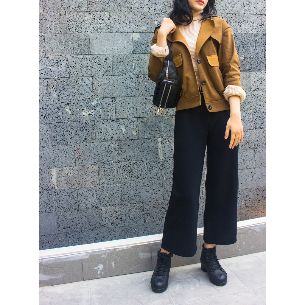 [CGM] ÁO KHOÁC BLAZER CỔ VEST RETRO CHẤT LIỆu Kaki Dày Dặn sịn xò | BigBuy360 - bigbuy360.vn