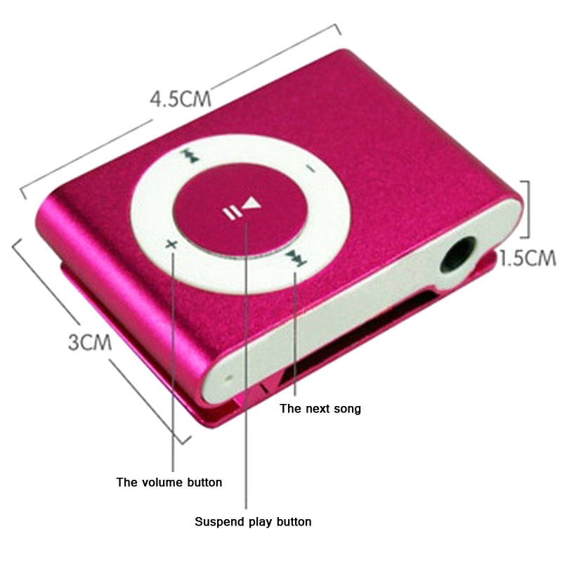 Máy Nghe Nhạc Mp3 Không Màn Hình