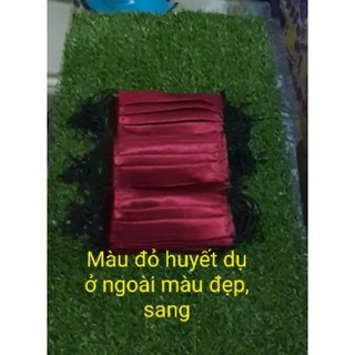 khẩu trang vải phi lụa