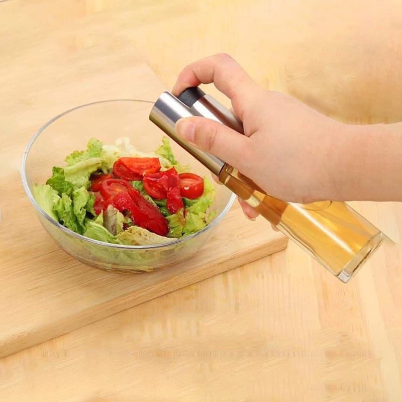 [Bình xịt dầu ăn] Bình xịt dầu ăn phun sương chuyên dụng bằng thủy tinh cao cấp 100ml