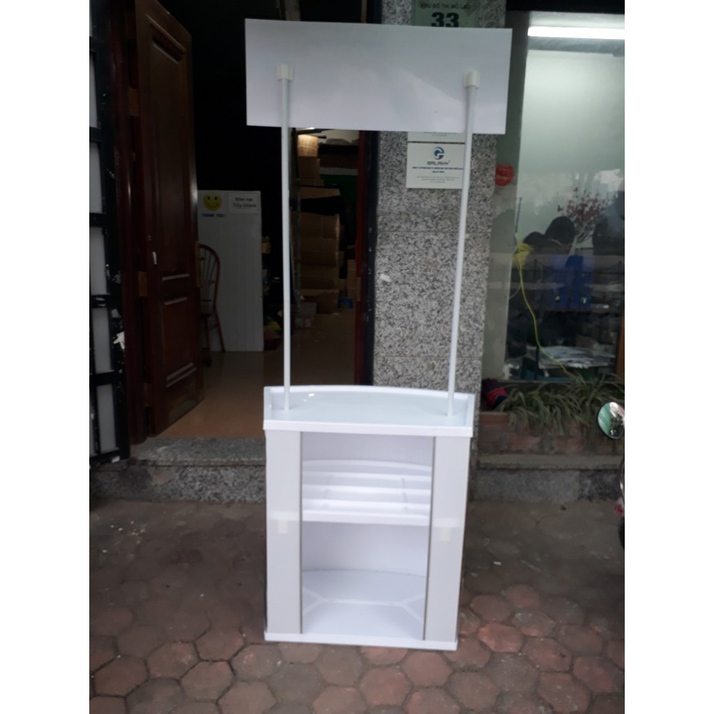 Quầy bán hàng di động - Booth Sampling nhựa