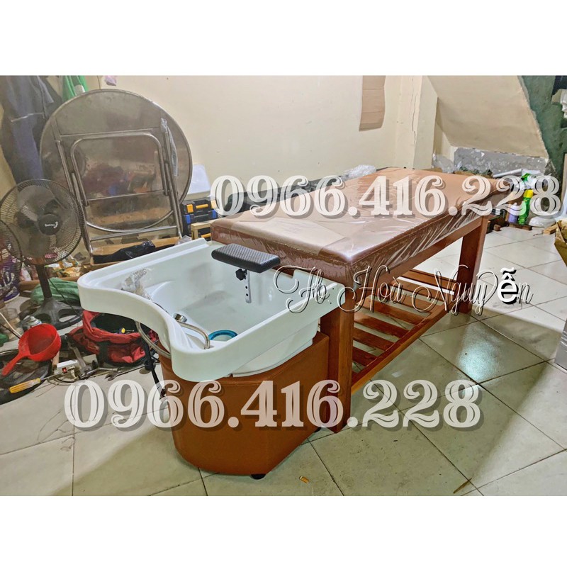 Giường Gội Bồn Nhựa