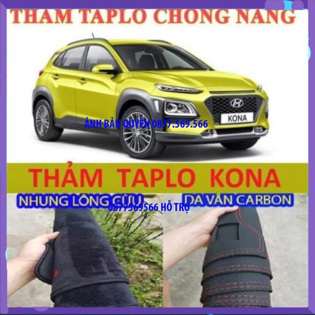 THẢM TAPLO DA VÂN HUYNDAI KONA THẢM TRẢI LÓT TAPLO CAO CẤP 3 LỚP CHỐNG TRƯỢT CHỊU NHIỆT XE HƠI BAO HÀI LÒNG