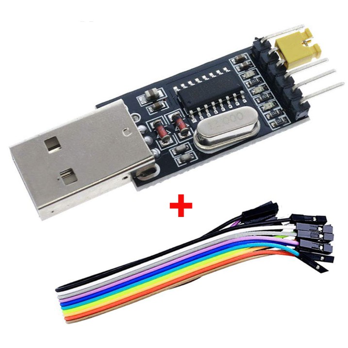 Bộ Chuyển Đổi Usb2.0 Sang Ttl 6pin Ch340G Stc Pro Insead Of Cp2102 Pl2303