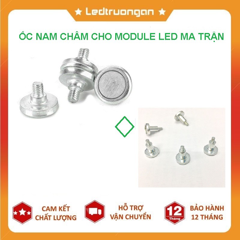 Ốc nam châm bắt tấm module cho biển led ma trận