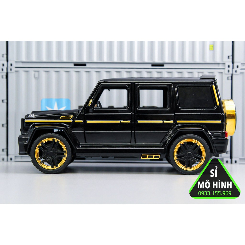 [ Sỉ Mô Hình ] Mô hình xe SUV Mercedes G65 Brabus mở hết cửa tuyệt đẹp 1:24