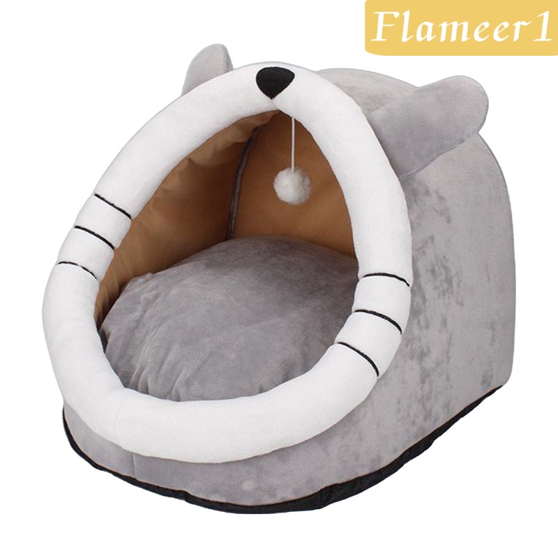 Giường Ngủ Mùa Đông Mềm Mại Đáng Yêu Cho Thú Cưng Chó Mèo Nhỏ [Ngọn Lửa 1]
