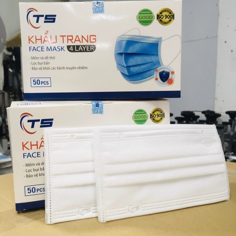 Khẩu trang y tế Bush hộp 50 cái (chuyên sỉ)