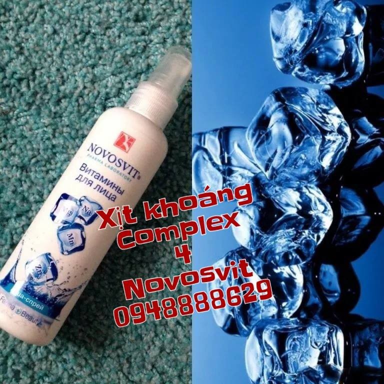 XỊT KHOÁNG BỔ SUNG VITAMIN NOVOSVIT