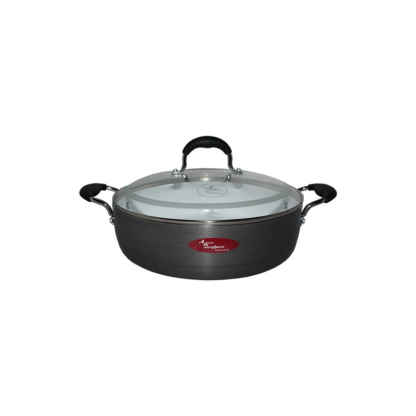 Nồi nhôm nắp kính 28cm thấp HA0228LC-AU06