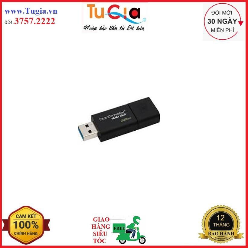 [Mã ELFLASH5 giảm 20K đơn 50K] USB Kingston DT100G3 32GB USB 3.0 - Hàng Chính Hãng