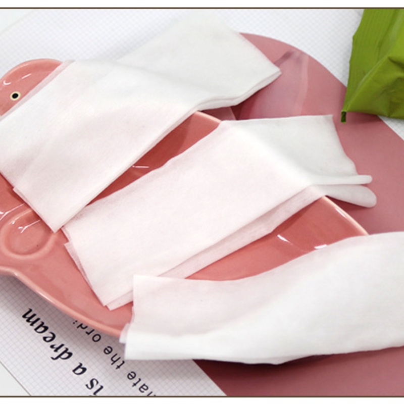 [Hàng mới về] Khăn bơ tẩy trang nhẹ nhàng làm sạch da mặt