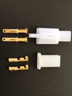 Bộ đầu jack nối điện xe máy