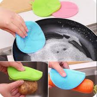 MIẾNG RỬA BÁT SILICON SIÊU SẠCH