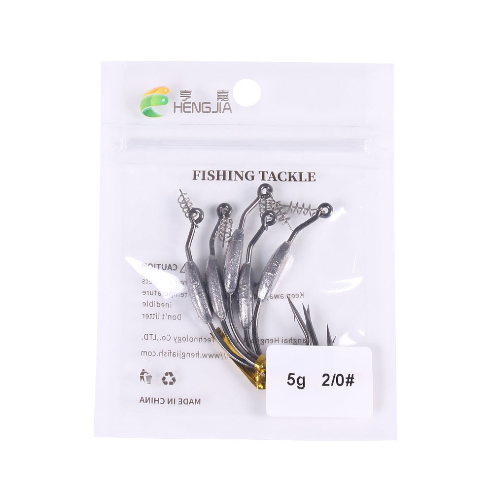 Set 5 Mồi Câu Giả Hiệu Quả Để Câu Cá 2.5g 3.5g 5g