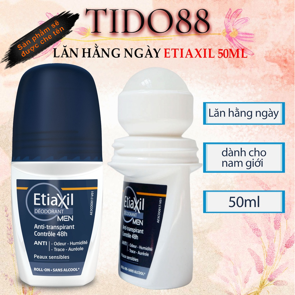 Lăn khử mùi hàng ngày Etiaxil 48h dành cho nam 50ml NPP Tido88