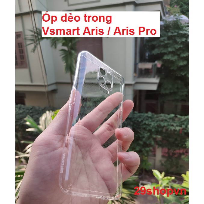 Ốp Vsmart Aris / Aris Pro dẻo trong suốt
