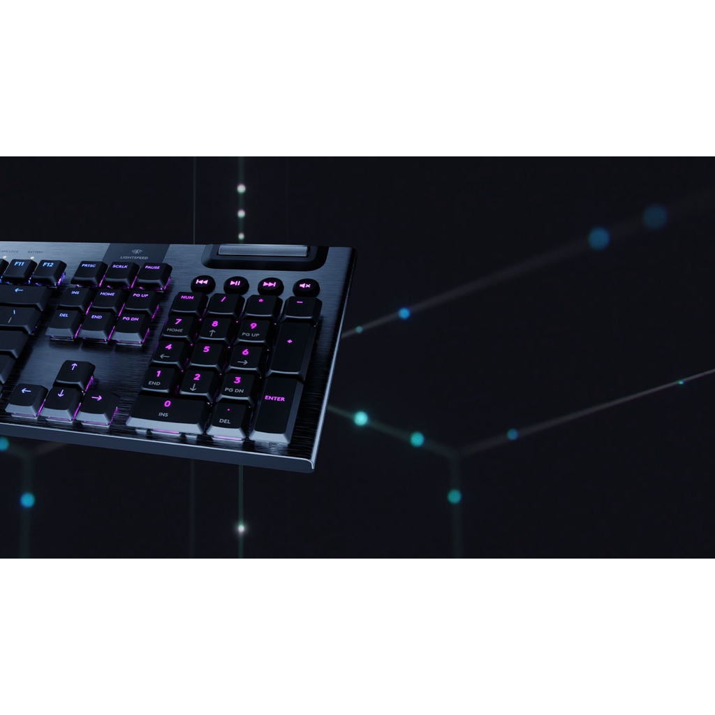 Bàn phím cơ Logitech G915 WIRELESS RGB Chính  Hãng Bảo Hành 2 Năm