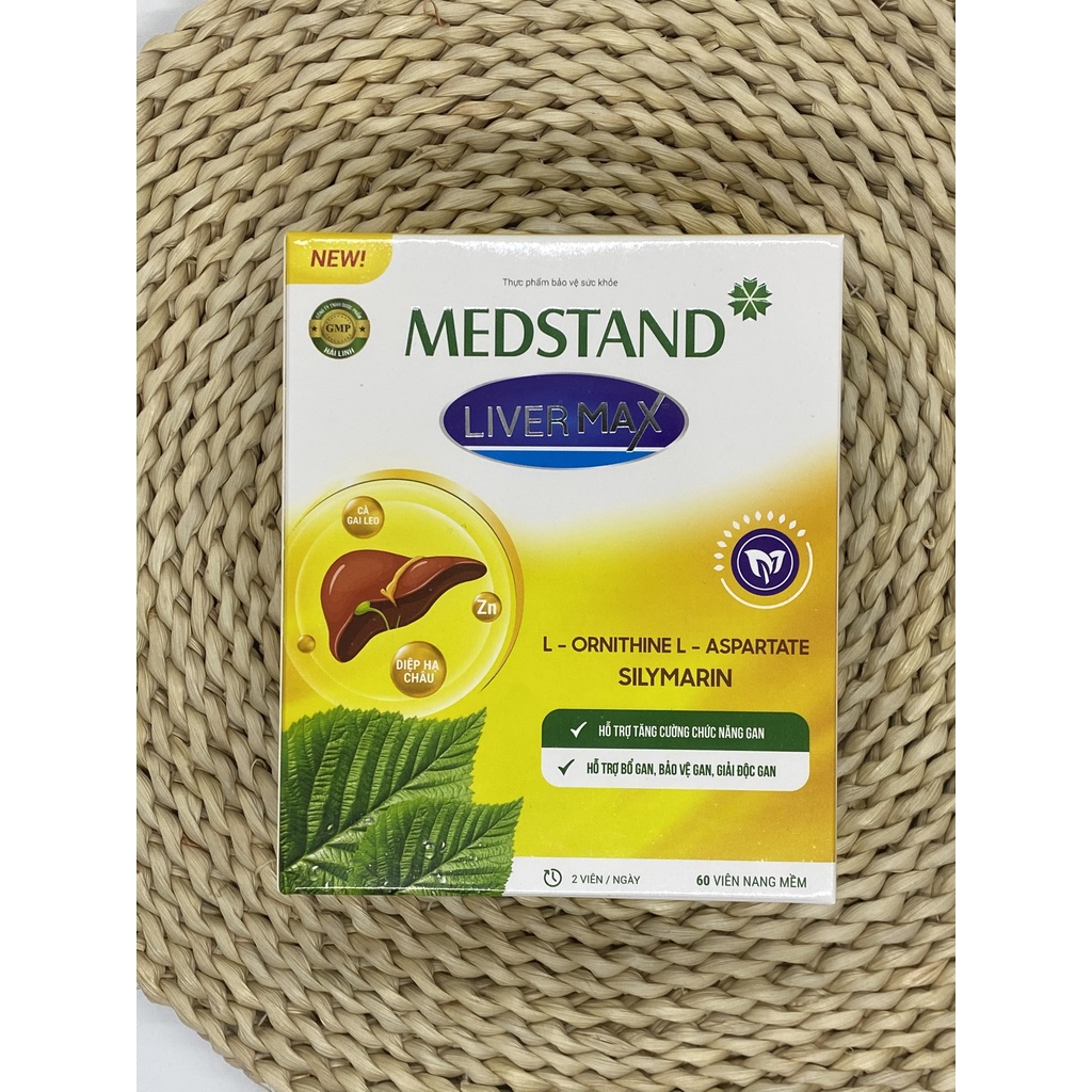 Viên uống bổ gan, giải độc gan Liver max (60 viên)