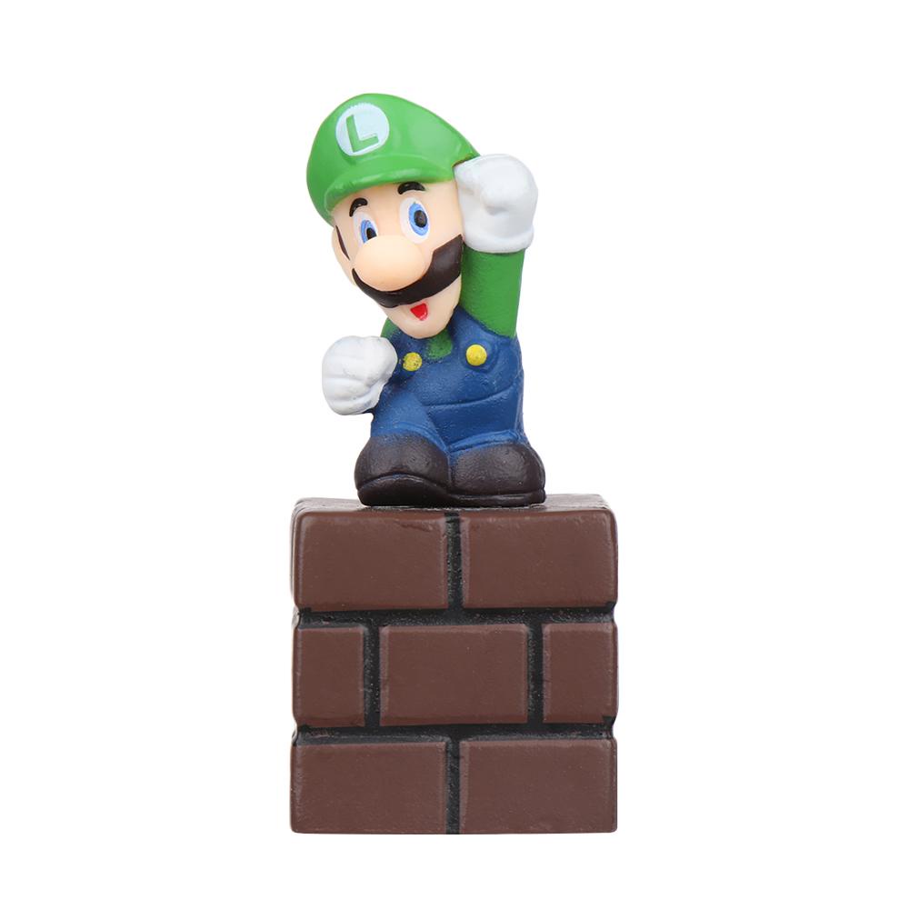 Set 5 Mô Hình Đồ Chơi Nhân Vật Super Mario Bros