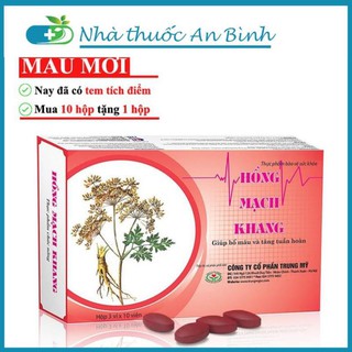 Thực phẩm bổ máu Hồng Mạch Khang