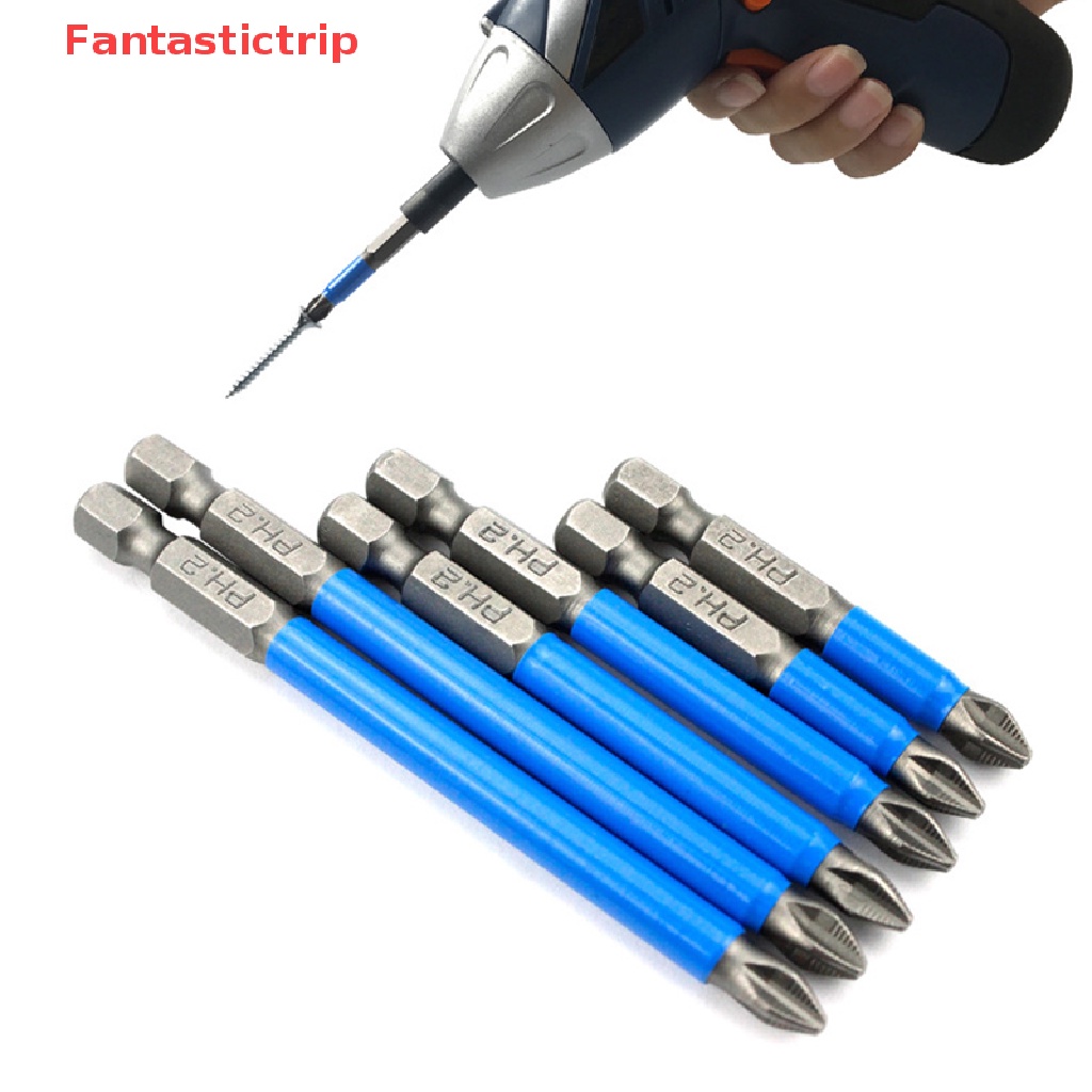 Đầu Tua Vít Điện Từ Tính 1 / 4 "PH2 Chống Trượt Chuyên Dụng