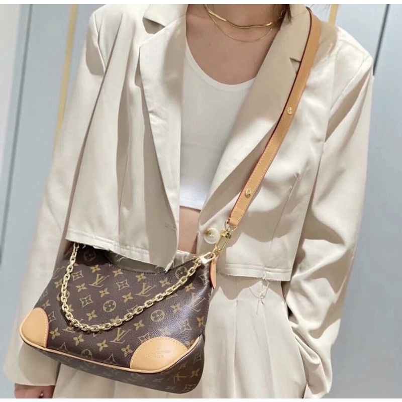 Túi hai quai LV BOULOGNE  hàng fullbox nam châm + box carton