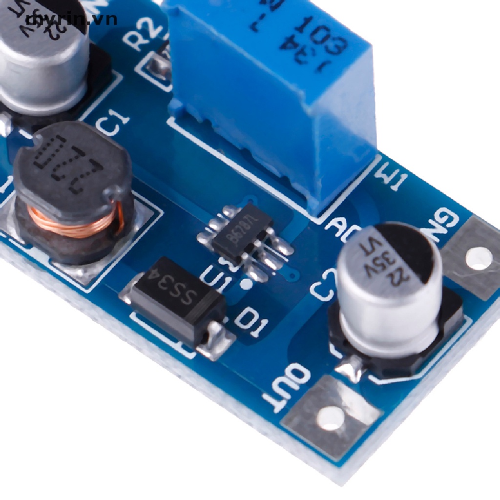 Bảng Mạch Tăng Áp Nguồn Điện 2A DC-DC Từ 2V-24V Sang 3v 5v 6v 9v 12v 19v