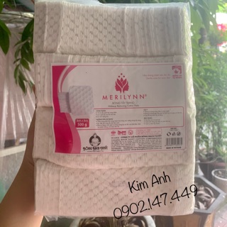 Bông tẩy trang BT hạt massage Merilynn (Gói chiết 500g)
