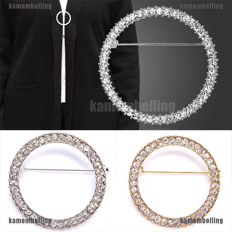 Phụ Kiện Giá Đỡ Kẹp Pha Lê Tròn Đơn Giản Cho Nữ