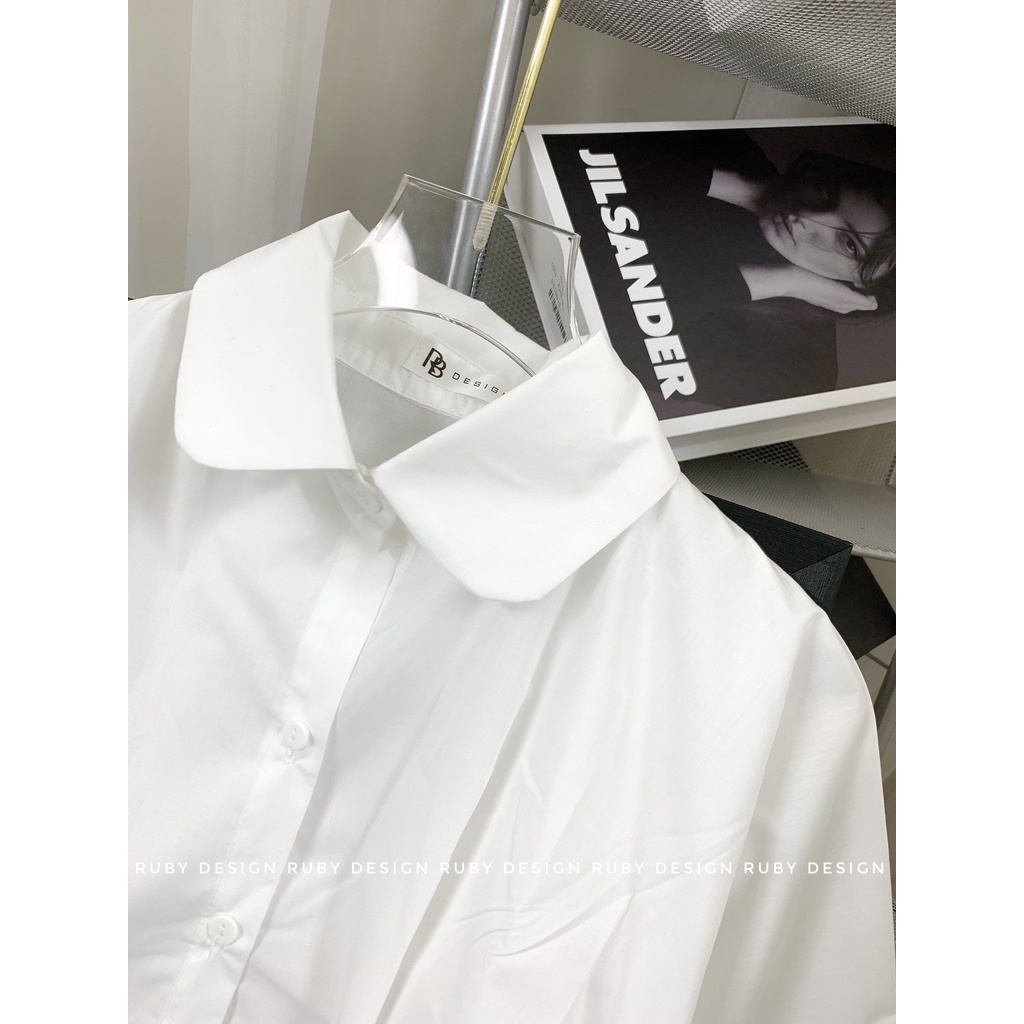 Áo sơ mi Peplum xinh xắn