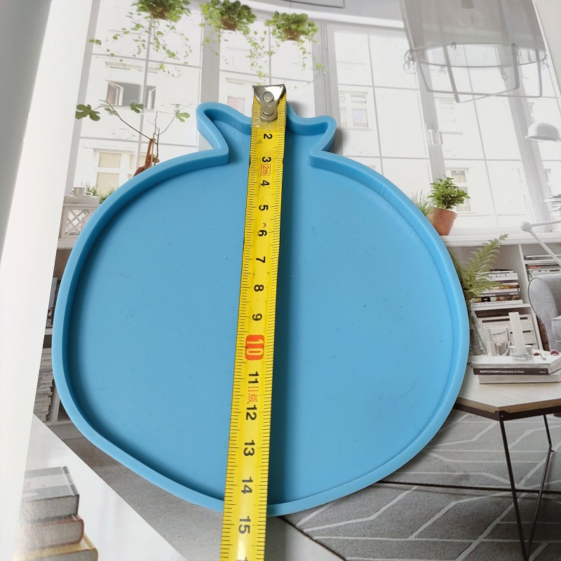 Khuôn silicone làm đế lót ly hình quả lựu đạn DIY