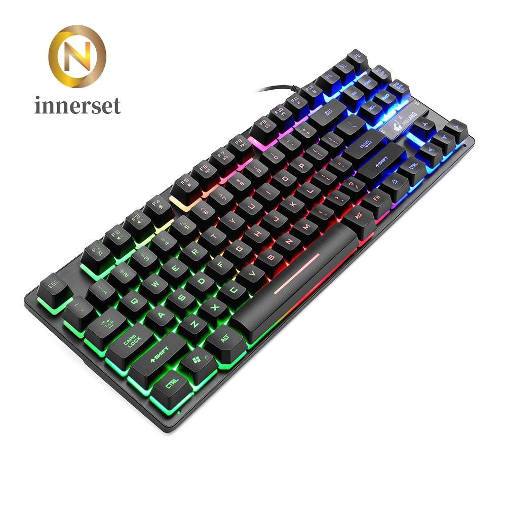 Bàn Phím Cơ Chơi Game Có Dây Ziyou Lang K16 87 Key Feel 7