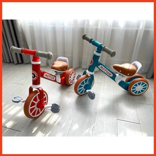 [ FREESHIP XTRA ] XE CHÒI CHÂN ⚡ THĂNG BẰNG ĐA NĂNG CHO BÉ ⚡ CÓ BÀN ĐẠP ⚡ 2 in 1 ⚡ Chibikids ⚡